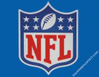 NFL Logo Scaled diamond painting