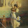 Oriental Woman Dancing diamond painting