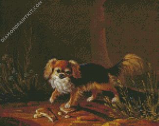 Pekingese Puppy Dog diamond painting
