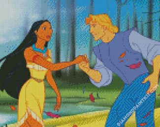 Pocahontas And Prince diamond painting