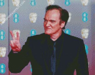 Quentin Tarantino diamond painting