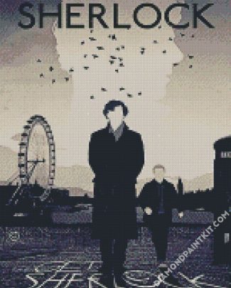 Sherlock Poster diamond painting
