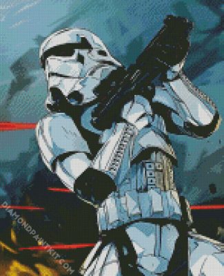 Star Wars Stormtrooper diamond painting