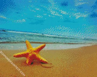 Starfish By Sea diamond painting