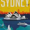Sydney Opera House Poster diamond painting