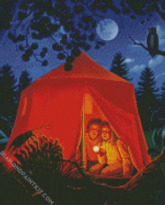 The Campout diamond painting