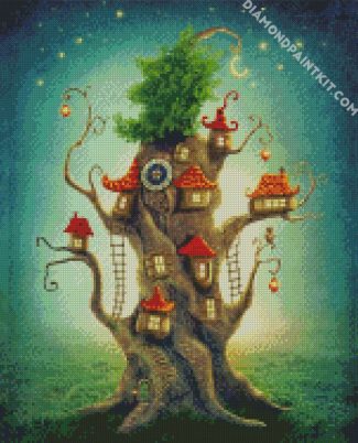 The Magical Tree House diamond painting