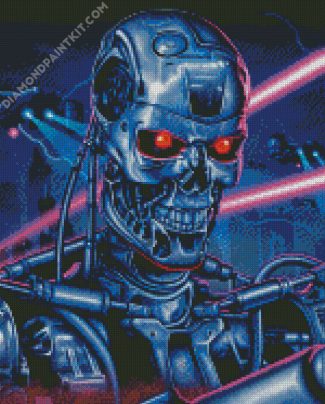 The Terminator Skynet diamond painting