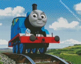 Thomas Railway diamond painting
