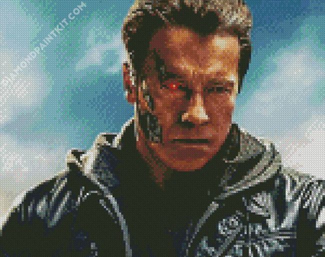 Arnold Schwarzenegger The Terminator diamond painting