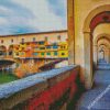 Ponte Vecchio Italy Florence diamond painting