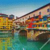 Ponte Vecchio Florence diamond painting