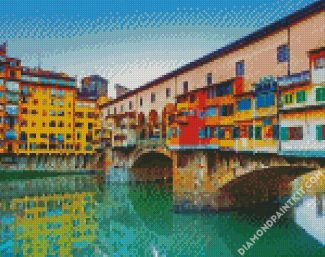 Ponte Vecchio Florence diamond painting