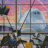 Airport diamond painting