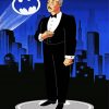 Alfred Pennyworth And Batman Sign diamond painting