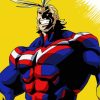 All Might Anime Character diamond painting