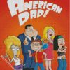 American dad Animated Movie diamond painting
