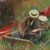 An Out Of Doors Study By Sargent diamond painting