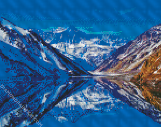 Andes Mountains diamond painting