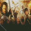 Aragorn And Characters Of Lord Of The Rings diamond painting