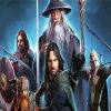Aragorn And Lord Of The Rings Characters Art diamond painting