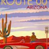 Arizona Route 66 Poster diamond painting
