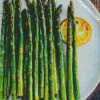 Asparagus Dish With Lemon diamond painting