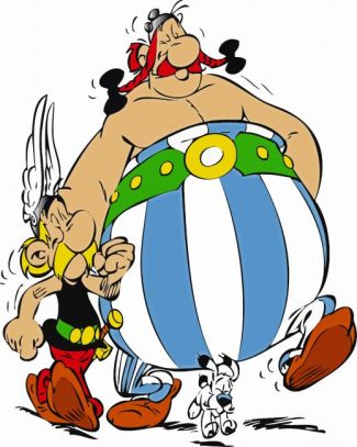 Asterix Cartoon diamond painting