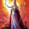 Athena Goddess Of War diamond painting