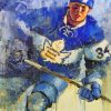 Auston Matthews Toronto Maple Leafs diamond painting