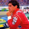 Ayrton Senna Racing Driver diamond painting