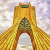 Azadi Tower Iran Tehran diamond painting
