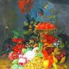 Basket Of Fruit Frans Van Dael diamond painting