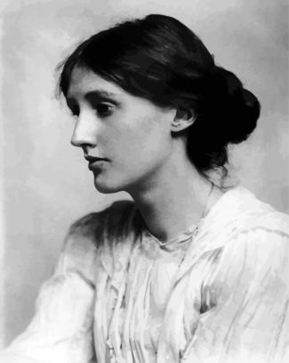 Black And White Virginia Woolf diamond painting