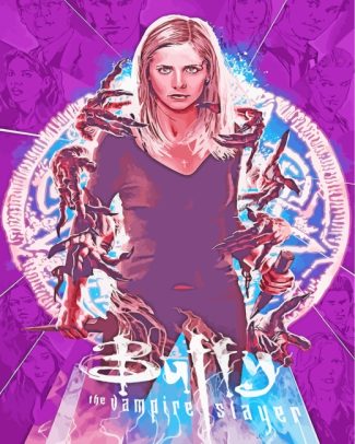 Buffy The Vampire Slayer Poster diamond painting