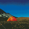 Camping In The Andes Mountains At Night diamond painting