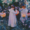 Carnation Lily Lily Rose By Sargent diamond painting