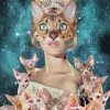 Cat Lady Diamond painting
