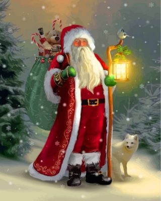 Christmas Santa Claus Diamond painti