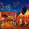 Circus Tentes diamond painting