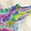 Colorful Alligator diamond painting