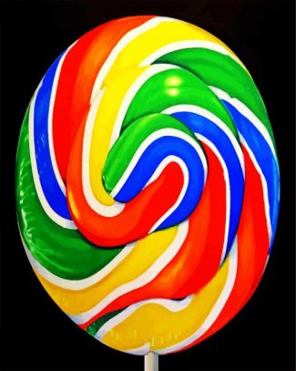 Colorful Lollipop diamond painting