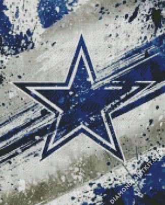 Dallas Cowboys Logo diamond painting