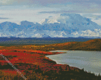 Denali National Park And Preserve Alaska diamond painting