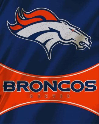 Denver Broncos American Football diamond painting