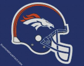 Denver Broncos Logo diamond painting