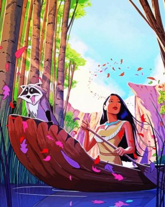 Disney Animation Pocahontas diamond painting