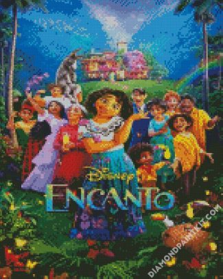 Disney Encanto Movie Character diamond painting