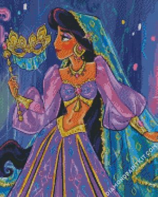 Disney Jasmine Masquerade Diamond painting