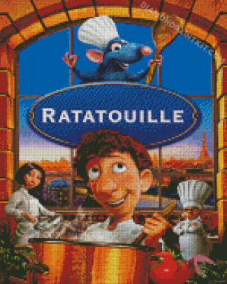 Disney Ratatouille Movie diamond painting